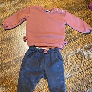 Zara Girl’s Sweatshirt and Pant
